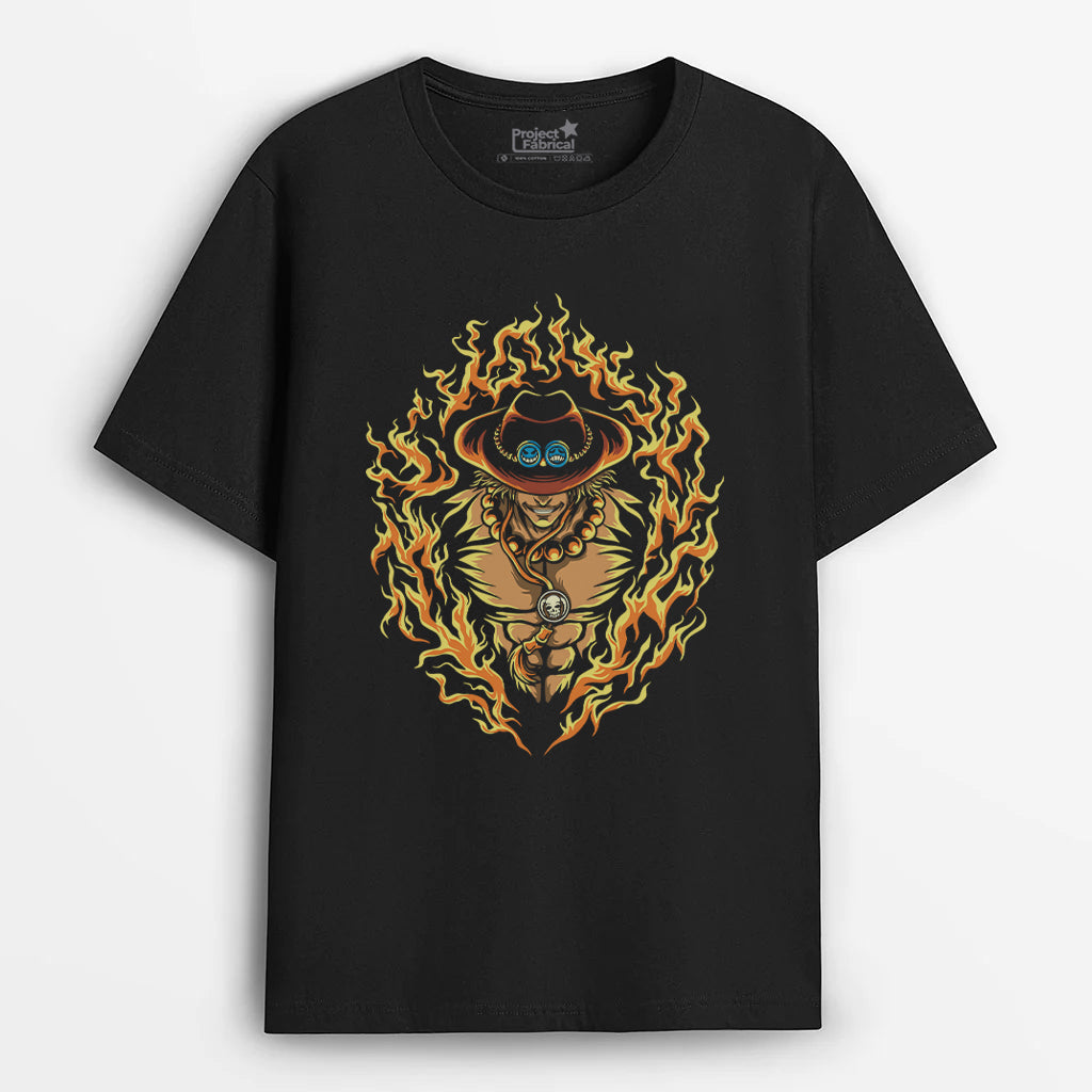 Portgas D. Ace Fire Fist One Piece Unisex T-Shirt