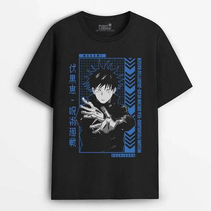 Megumi Sea Urchin Head Jujutsu Kaisen Unisex T-Shirt