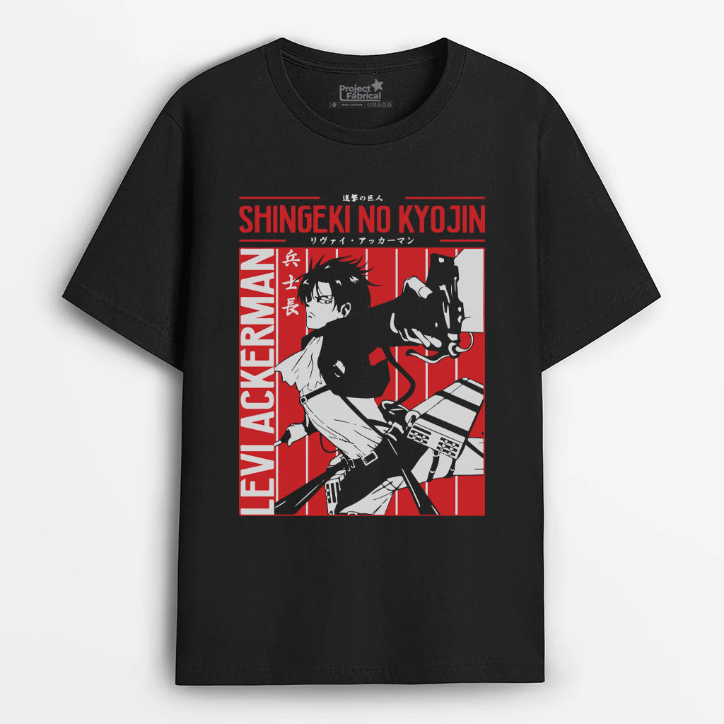 Levi Ackerman Attack On Titan Unisex T-Shirt