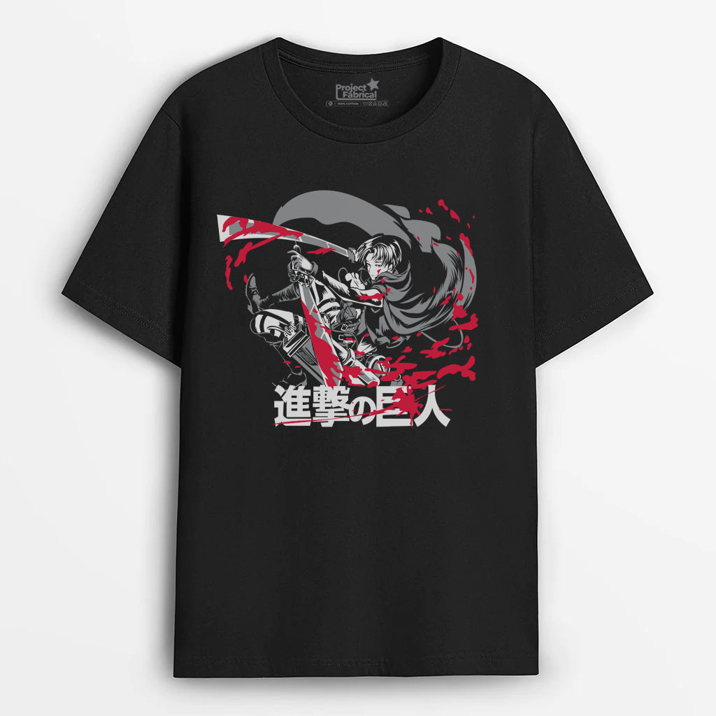 Bloody Swords Attack On Titan Unisex T-Shirt