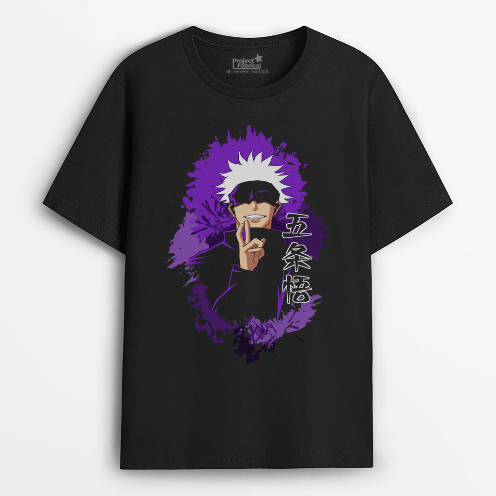 Gojo Fingers Crossed Jujutsu Kaisen Unisex T-Shirt