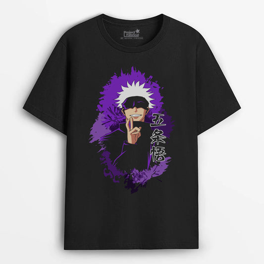 Gojo Fingers Crossed Jujutsu Kaisen Unisex T-Shirt