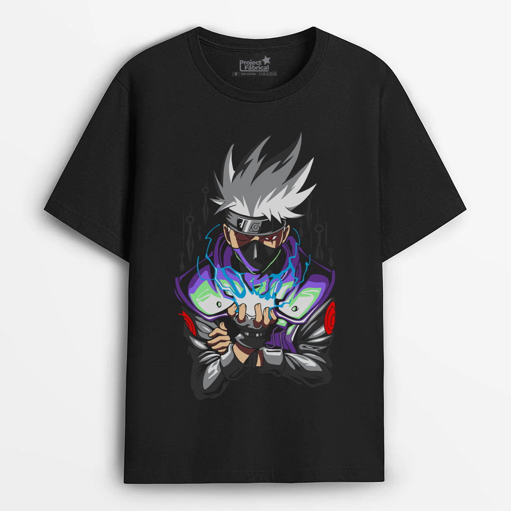 Kakashi Fires Rasengan Naruto Unisex T-Shirt