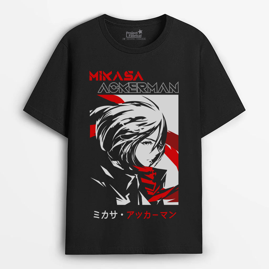 Mikasa Ackerman Attack On Titan Unisex T-Shirt